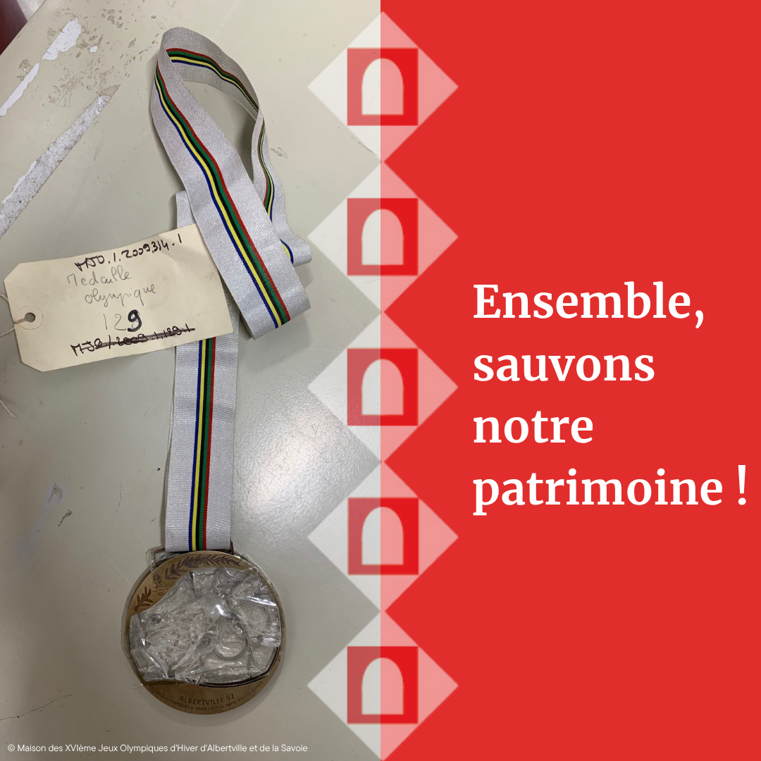 Collecte restauration médaille 1992