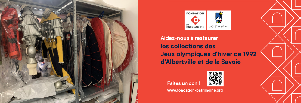 Bandeau collecte fondation du patrimoine Maison des jeux olympiques
