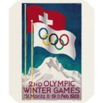 Logo des jeux de Saint-Moritz 1928