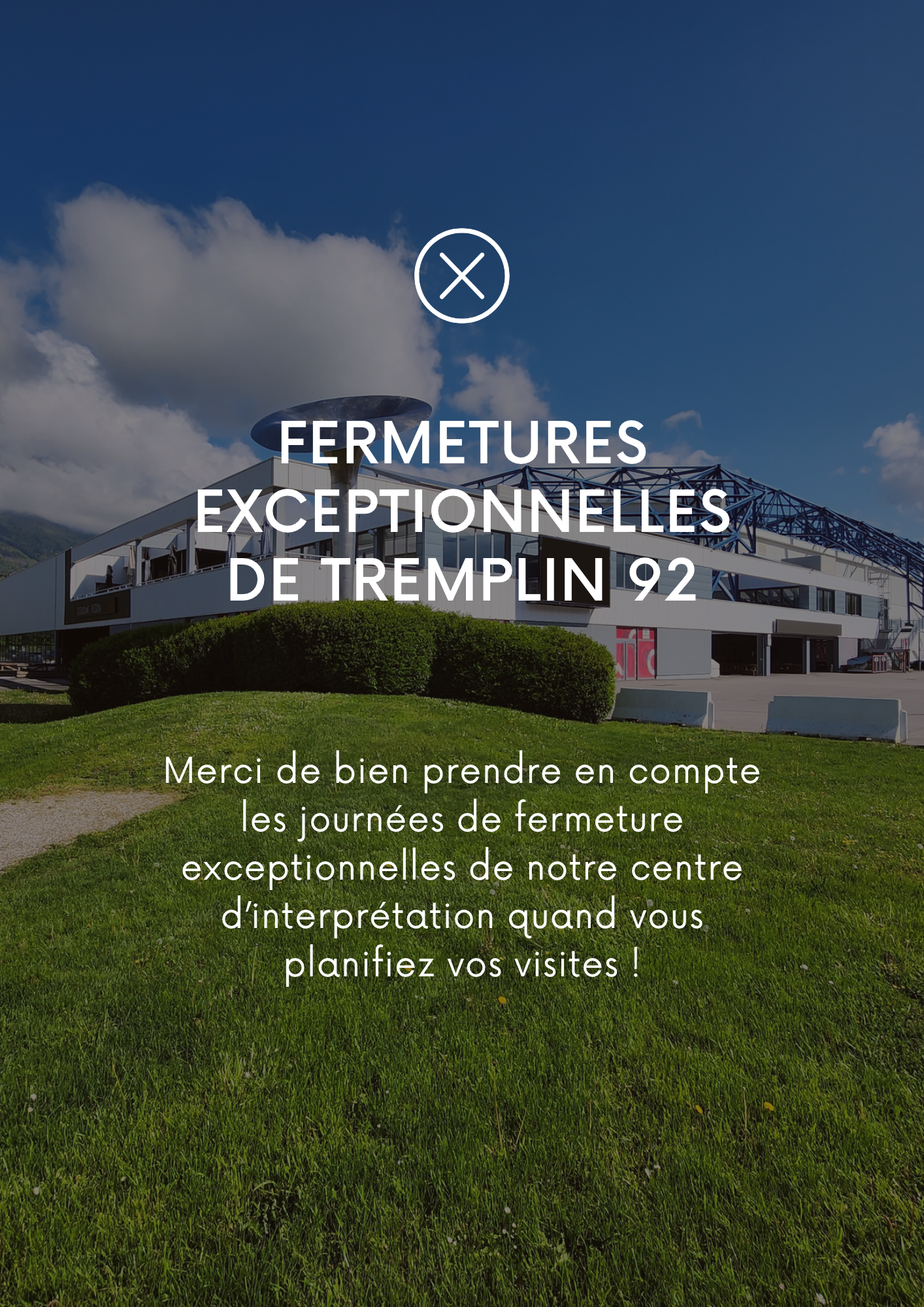 Fermeture Tremplin